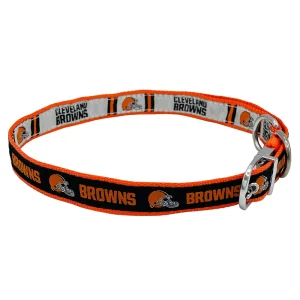 Pets First Cleveland Browns Reversible Dog Collar