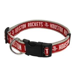 Pets First Houston Rockets Dog Collar