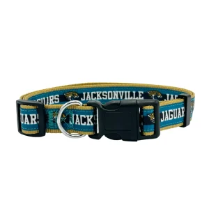 Pets First Jacksonville Jaguars Satin Collar