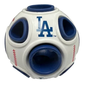 Pets First LA Dodgers Treat Dispenser Dog Toy
