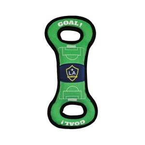 Pets First LA Galaxy Soccer Field Tug Toy