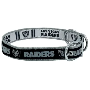 Pets First Las Vegas Raiders Reversible Dog Collar