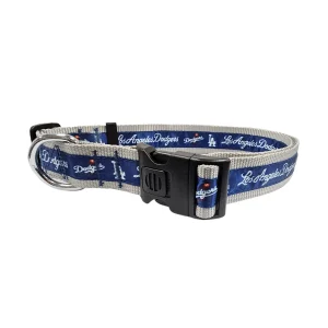 Pets First Los Angeles Dodgers Satin Pet Collar