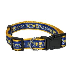 Pets First Los Angeles Rams Satin Collar