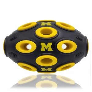 Pets First Michigan Wolverines Treat Dispenser Dog Toy