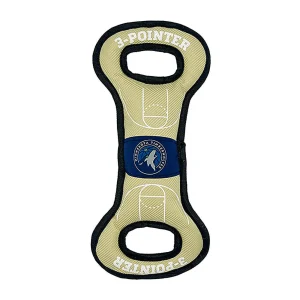 Pets First Minnesota Timberwolves Nylon Court Toy