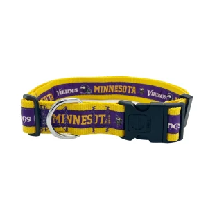 Pets First Minnesota Vikings Satin Collar