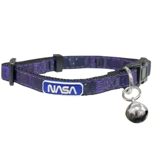 Pets First NASA Satin Cat Collar