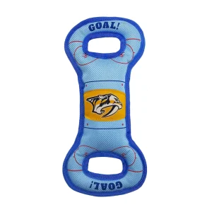 Pets First Nashville Predators Nylon Tug Toy