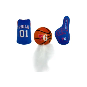 Pets First NBA 76ers 3pc Catnip Toy Set