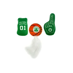 Pets First NBA Boston Celtics 3pc Catnip Toy Set