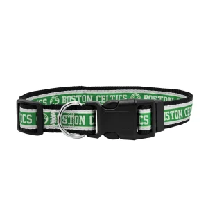 Pets First NBA Boston Celtics Satin Dog Collar