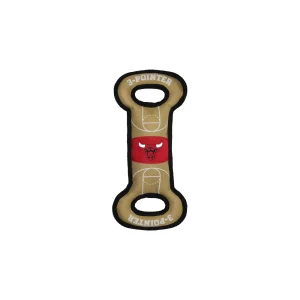 Pets First NBA Chicago Bulls Court Dog Toy