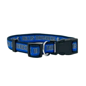 Pets First NBA Dallas Mavericks Satin Dog Collar