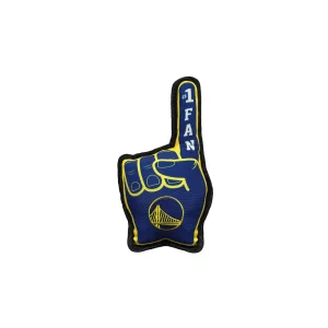 Pets First NBA Golden State Warriors #1 Fan Dog Toy