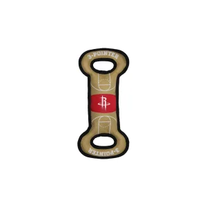 Pets First NBA Houston Rockets Nylon Court Dog Toy