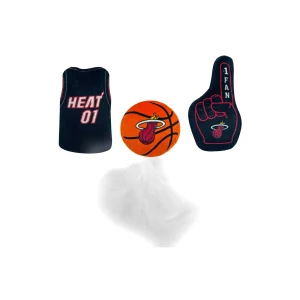 Pets First NBA Miami Heat 3pc Catnip Toy Set