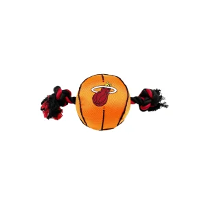 Pets First NBA Miami Heat Basketball Rope Dog Toy