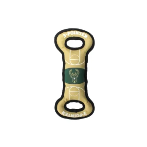 Pets First NBA Milwaukee Bucks Court Dog Toy