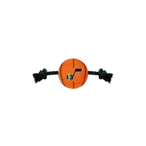 Pets First NBA Utah Jazz Nylon Basketball Rope Dog Toy