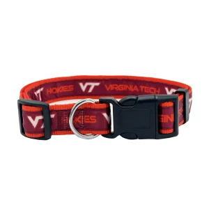 Pets First NCAA Virginia Satin Dog Collar