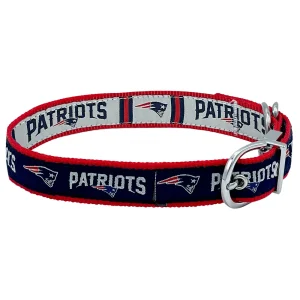 Pets First New England Patriots Reversible Dog Collar