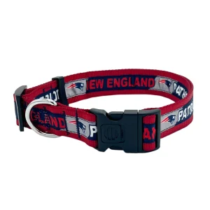 Pets First New England Patriots Satin Collar