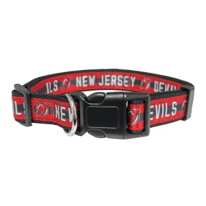 Pets First New Jersey Devils Satin Collar