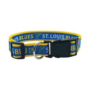 Pets First NHL St.Louis Blues Satin Dog Collar