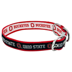 Pets First Ohio State Buckeyes Reversible Dog Collar