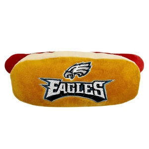 Pets First Philadelphia Eagles Plush Hot Dog Dog Toy