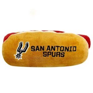 Pets First San Antonio Spurs Plush Hot Dog Dog Toy