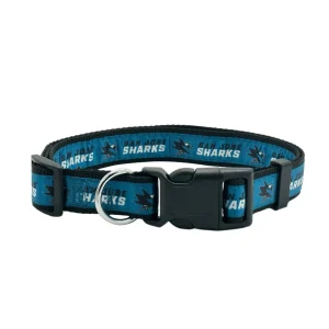 Pets First San Jose Sharks Satin Collar