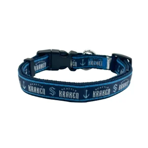 Pets First Seattle Kraken Satin Collar