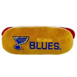 Pets First St. Louis Blues Plush Hot Dog Dog Toy
