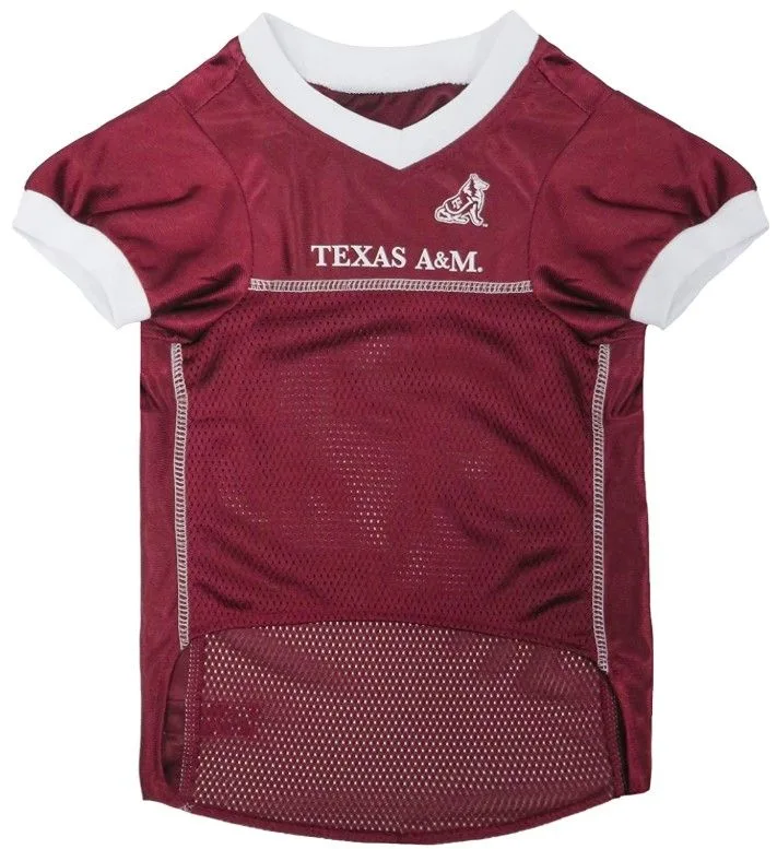 Pets First Texas A & M Mesh Jersey for Dogs