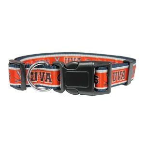 Pets First Virginia Cavaliers Satin Dog Collar