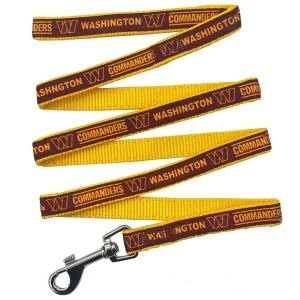 Pets First Washington Commanders Satin Dog Leash