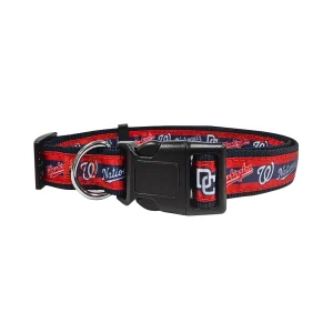 Pets First Washington Nationals Satin Collar