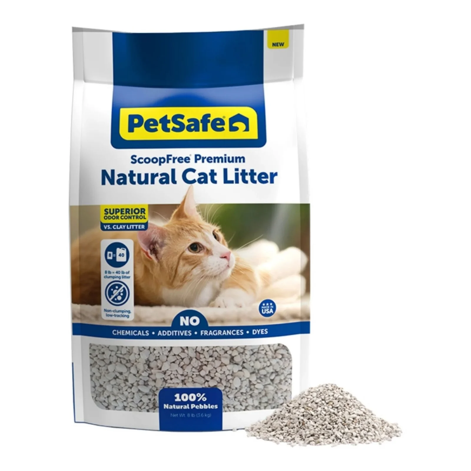 PetSafe Cat Scoop Free Premium Natural Litter Bag 8 lb