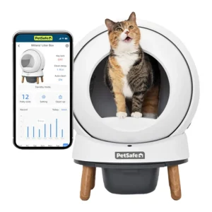 PetSafe Cat Scoop Free Smart Spin Self Cleaning Litter Box