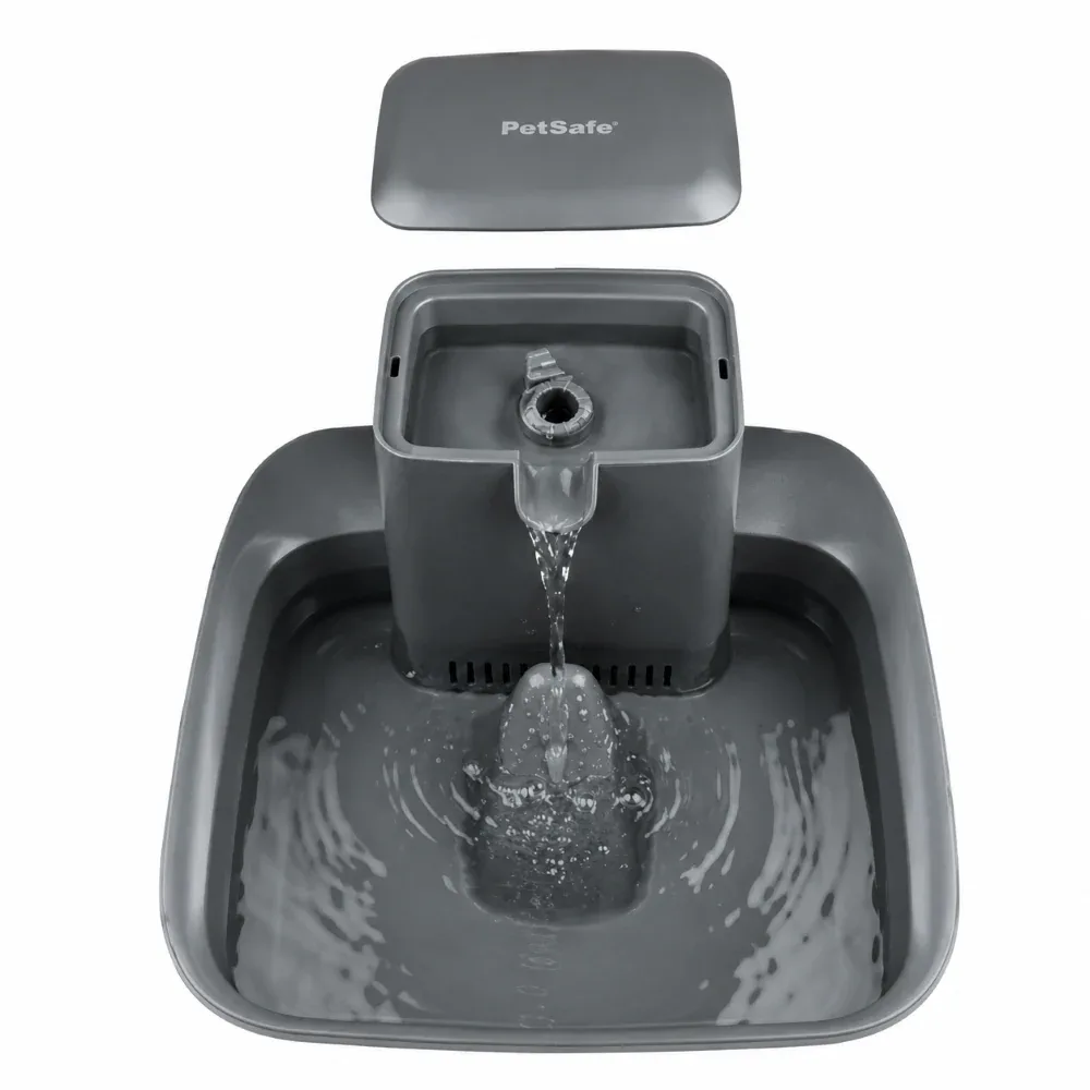 PetSafe Drinkwell Automatic Flowing Water Pet Fountain for Dogs and Cats