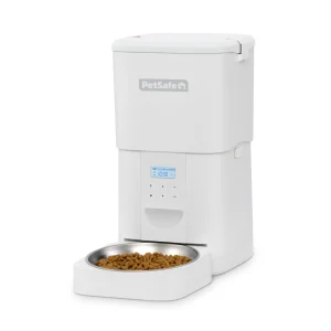 PetSafe FlexFeed Stainless Steel Automatic Cat Feeder, 60 oz