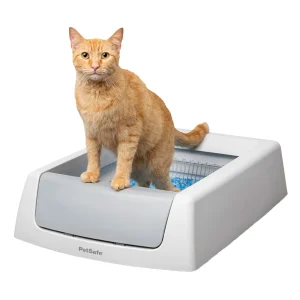 PetSafe® ScoopFree® Crystal Classic Self-Cleaning Litter Box - Includes 1 Disposable Litter Tray