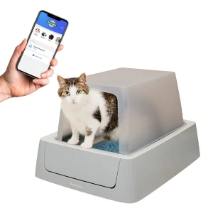 PetSafe® ScoopFree® Crystal Smart Front-Entry Self-Cleaning Litter Box
