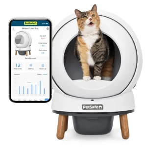 PetSafe® ScoopFree® SmartSpin Automatic Self-Cleaning Litter Box - White