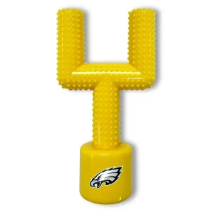 Philadelphia Eagles Hard Nylon Football Goal Post Dog Chew Toy