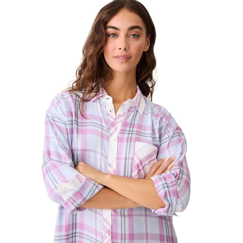 Pj Salvage Womens Seeing Stripes Night Shirt