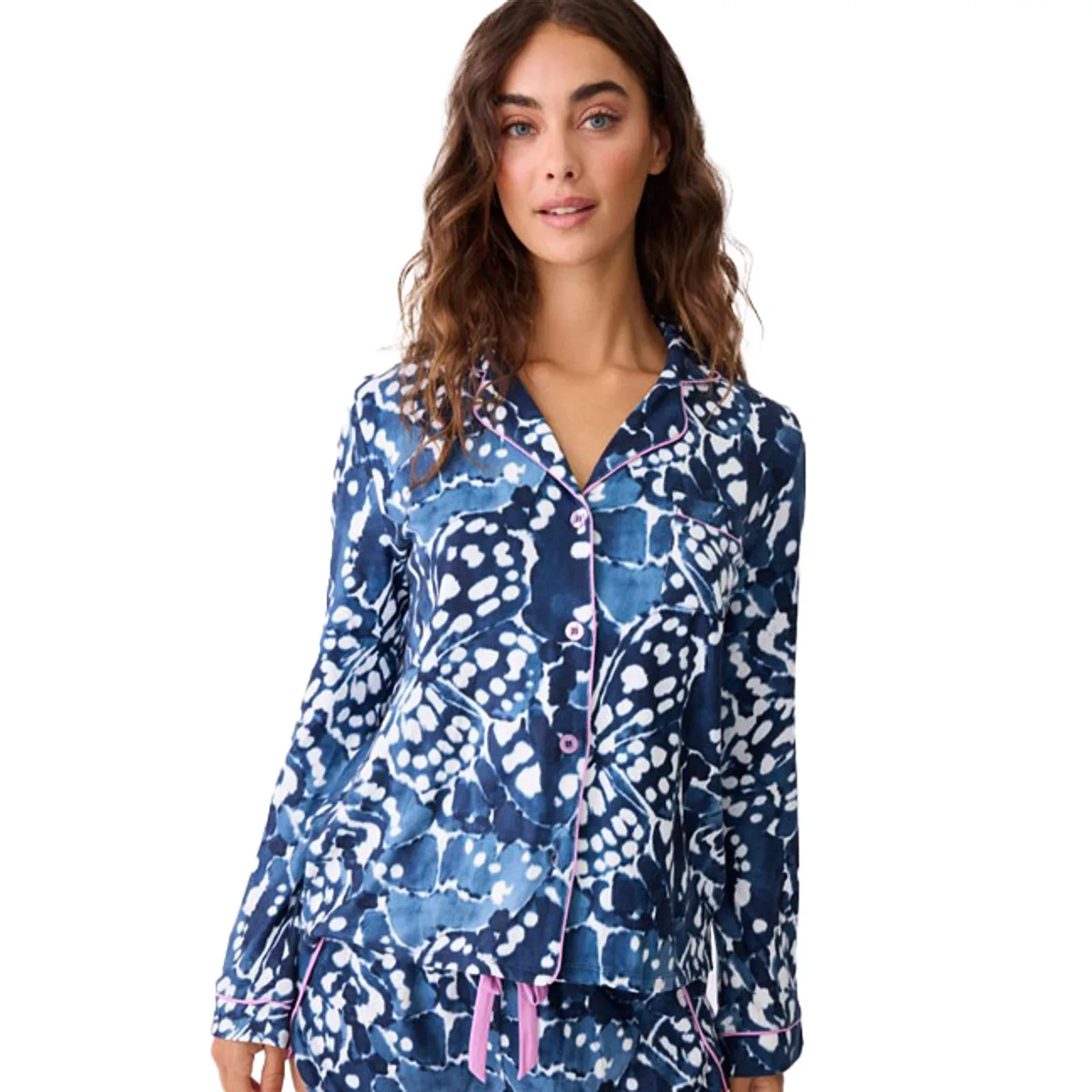 Pj Salvage Womens Spread Your Wings Pajama Top - Image 2