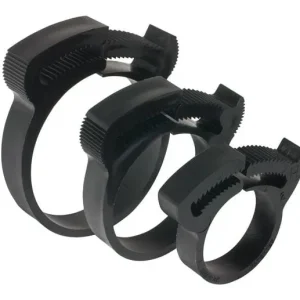 Plastic Hose Clamp, 0.5"